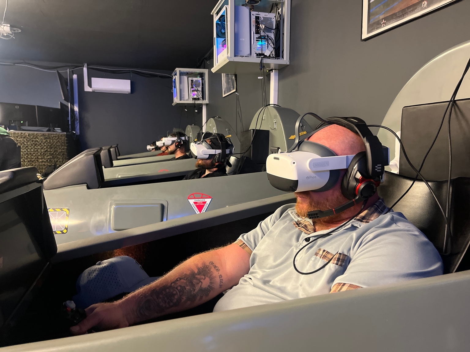 Simulateur à Team Square Hénin-Beaumont