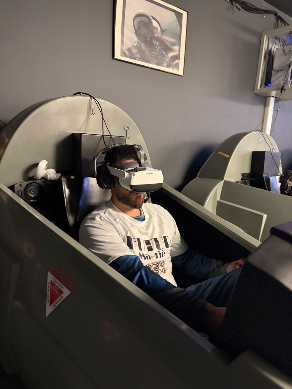 Simulateur en groupe chez Team Square