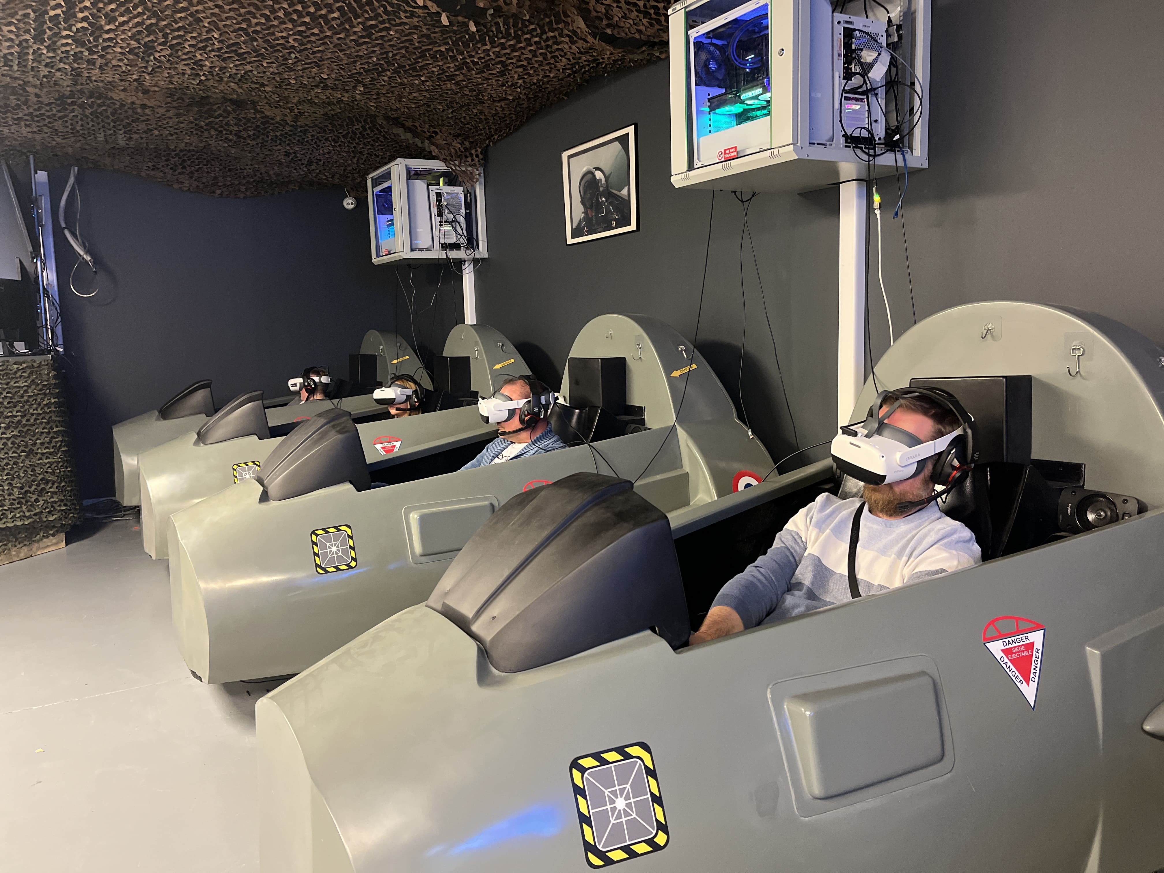 Cockpit du Mirage 2000 à Lens